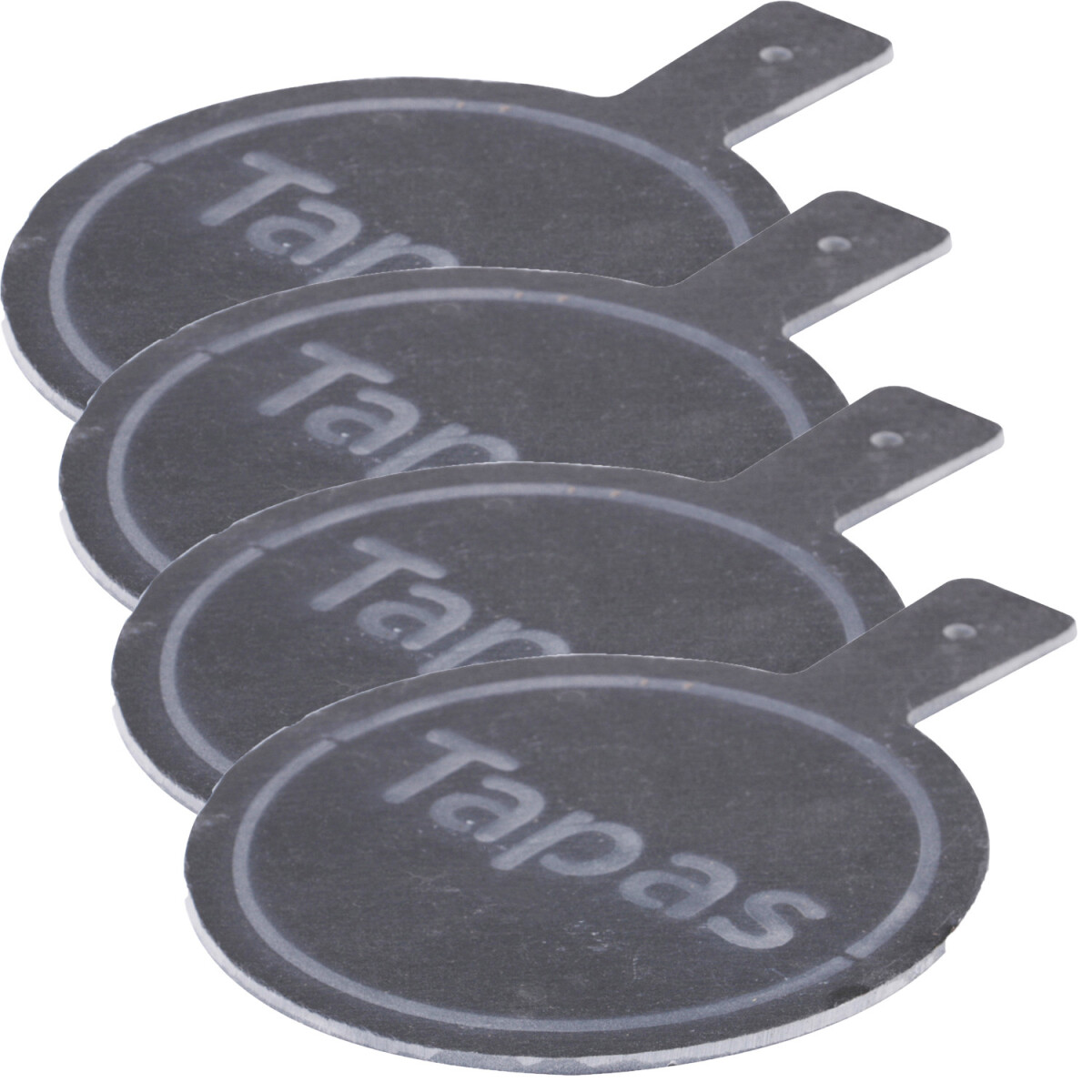 4er Set Schieferplatte Tapas Snack Platt box