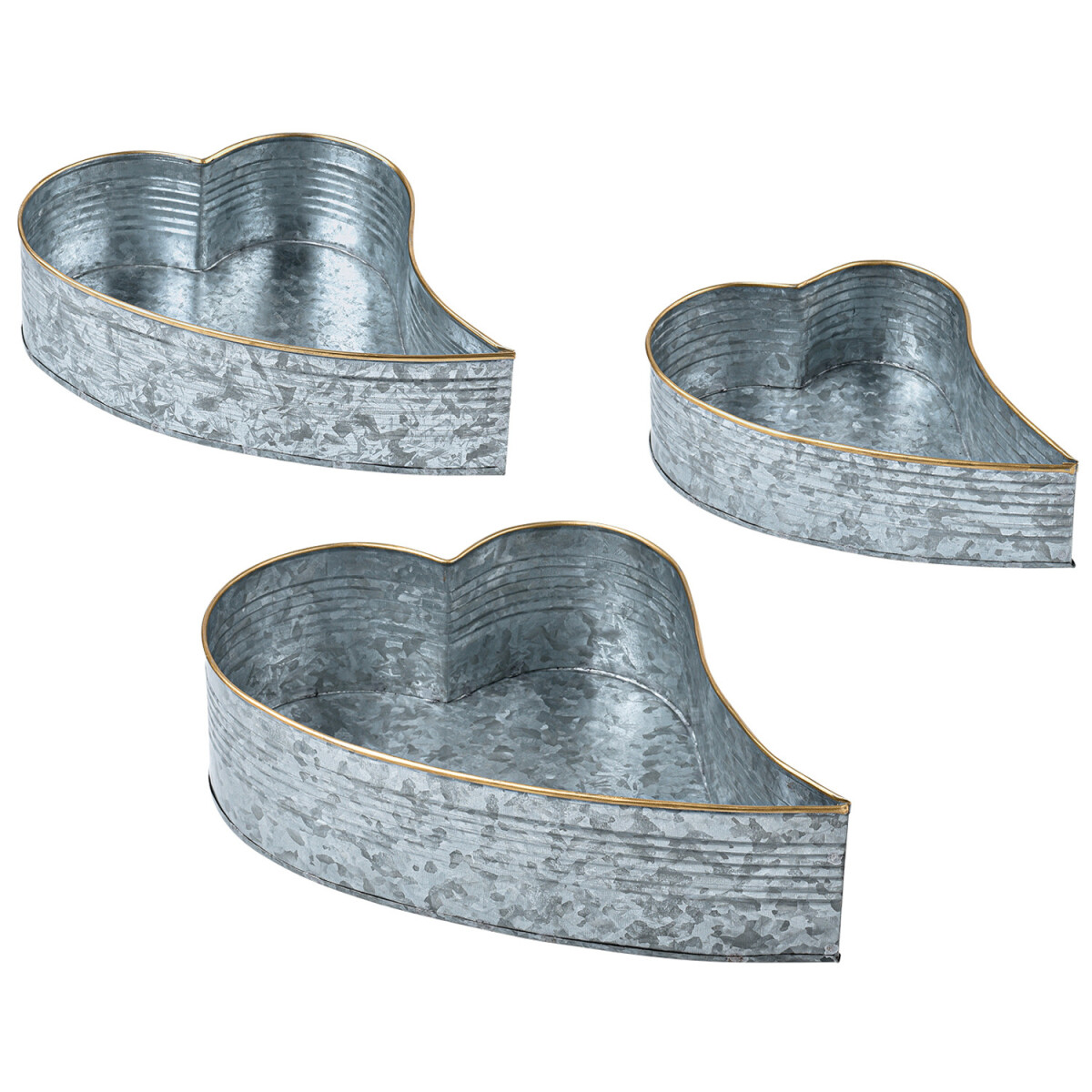 3er Set Vintage Tablett Serviertablett S box