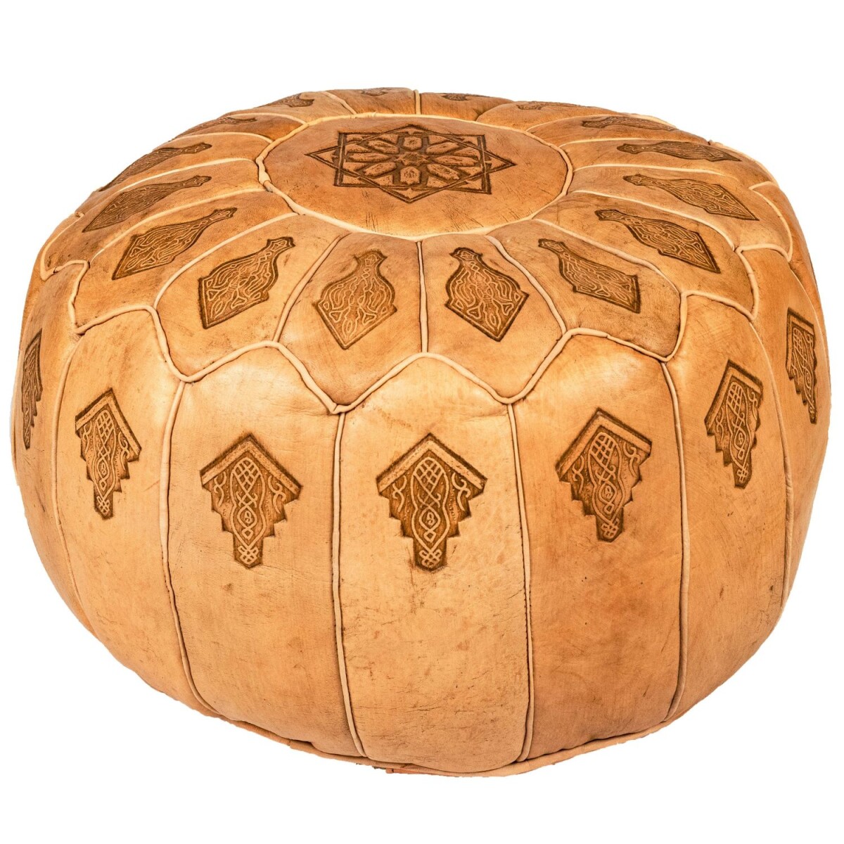 Sitzkissen Cansu aus echtem Leder &Oslas box