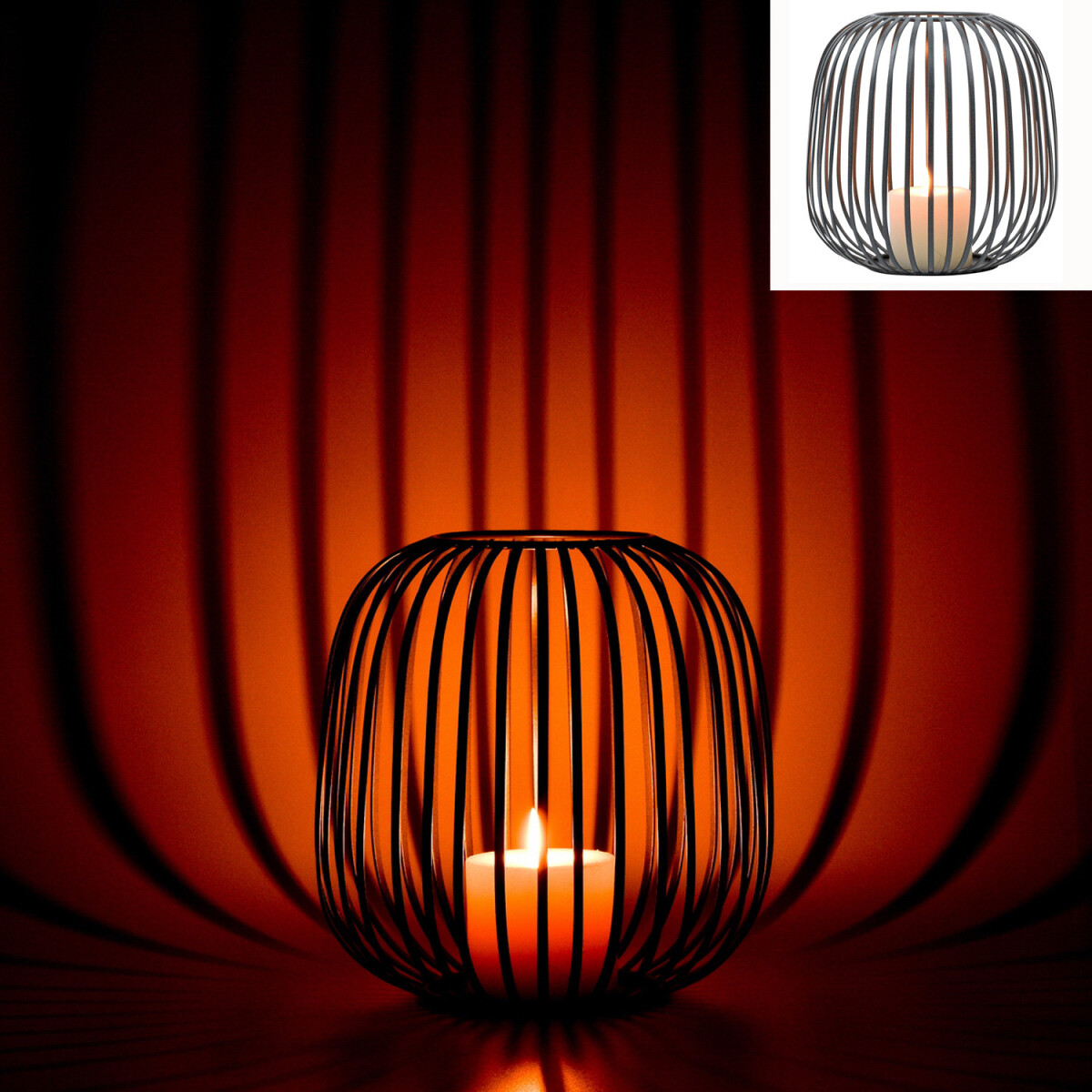 Skandinavische Deko Teelichthalter Kerze box