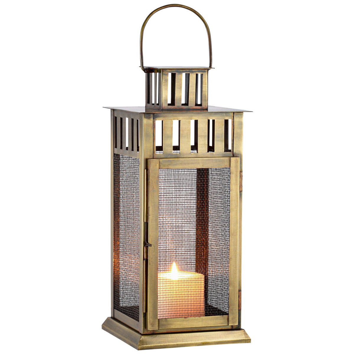 Vintage Deko Laterne Teelichthalter Gart box