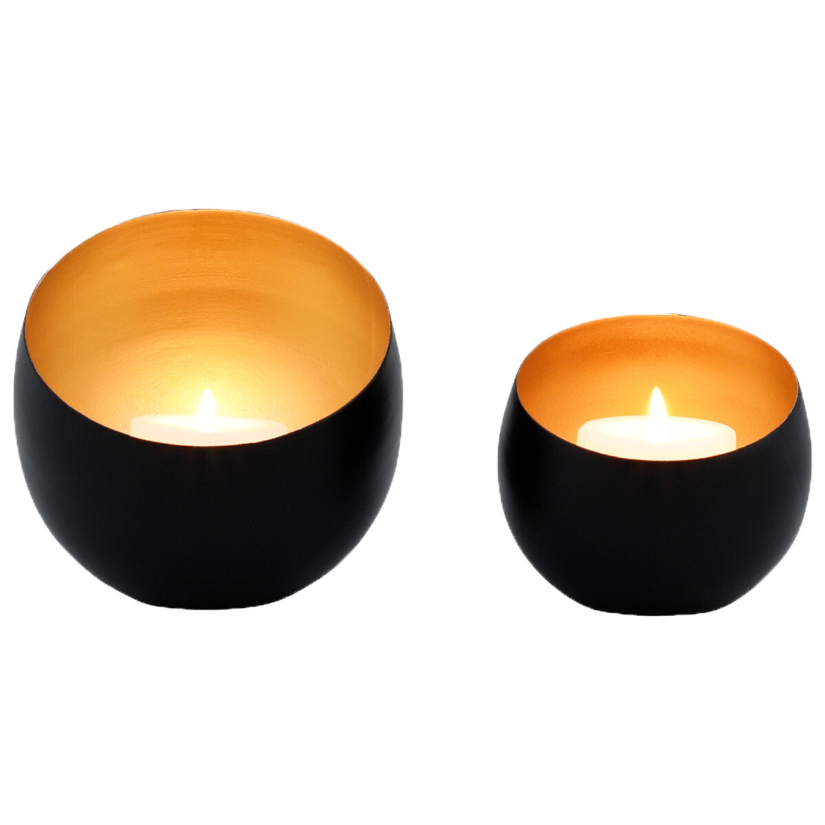 2er Set Deko Aesthetic Windlicht Teelichthalter Kerzenhalter