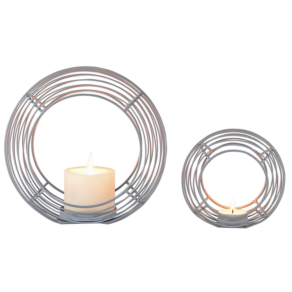 2er Set Skandinavische Deko Teelichthalt box