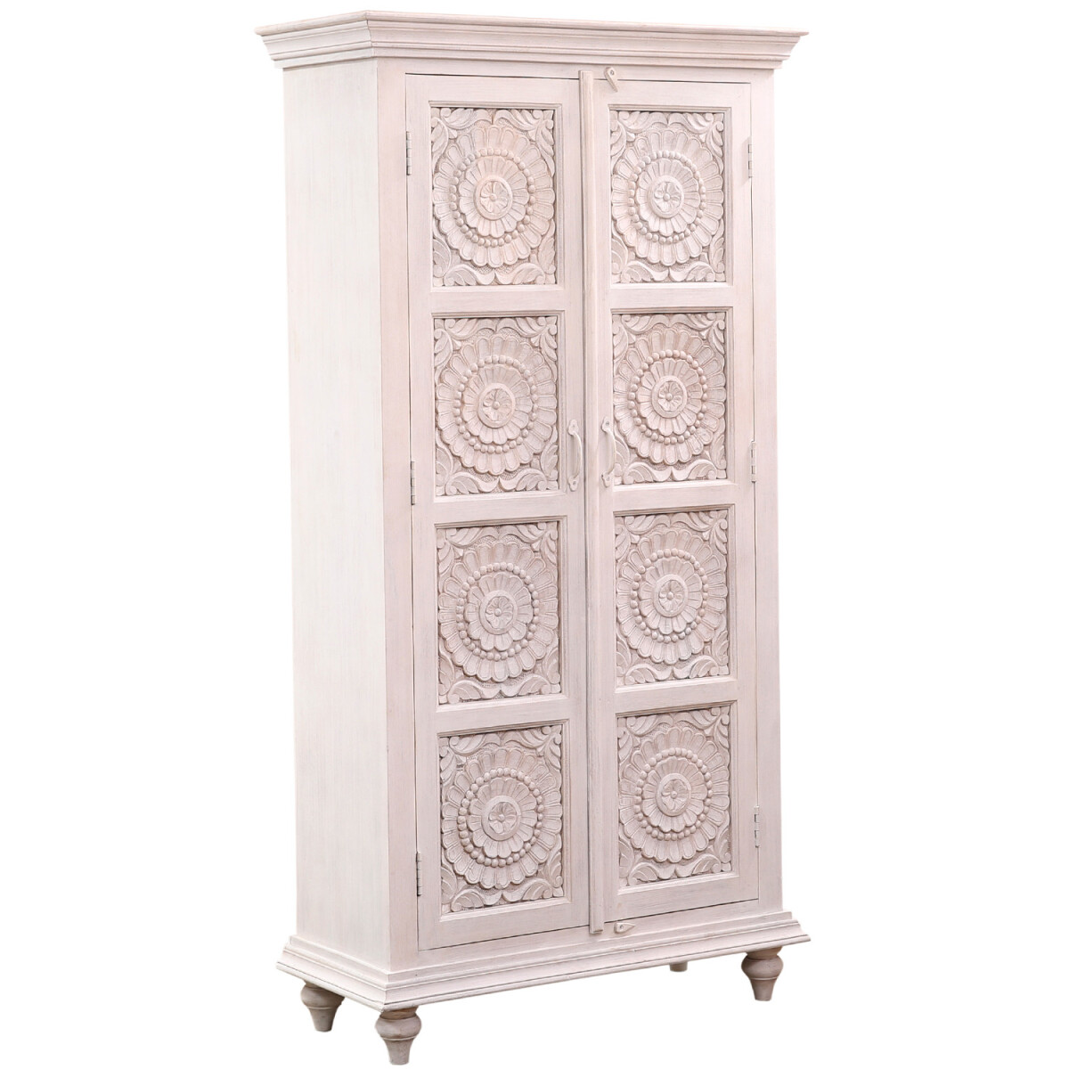 Boho Möbel Schrank Kleiderschrank Highboard aus Holz We