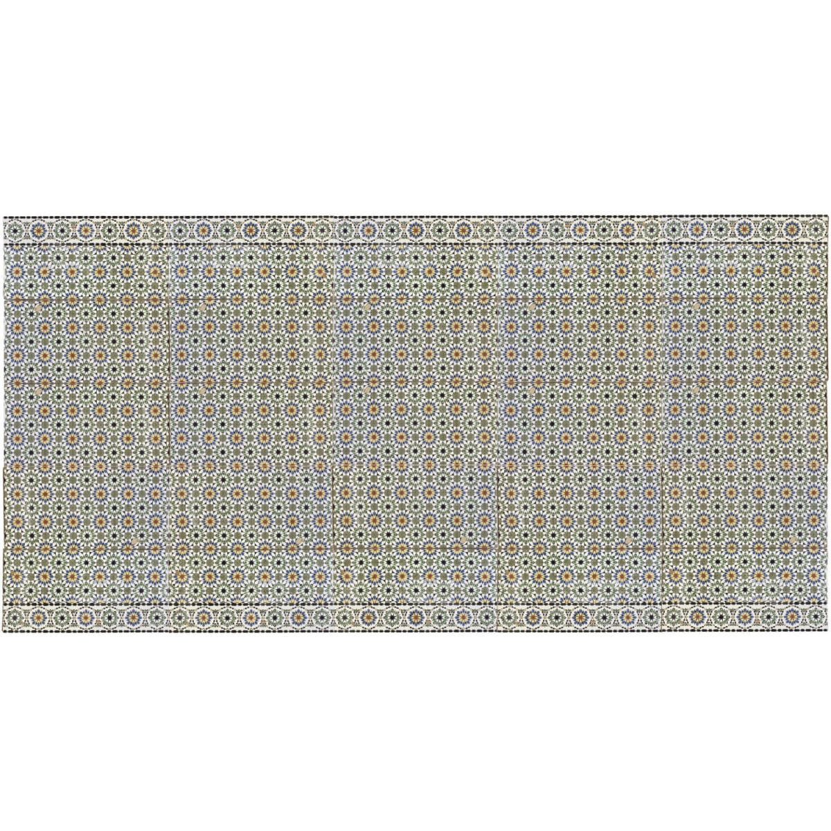 Orientalische Wandfliesen Fliesen  Damas box