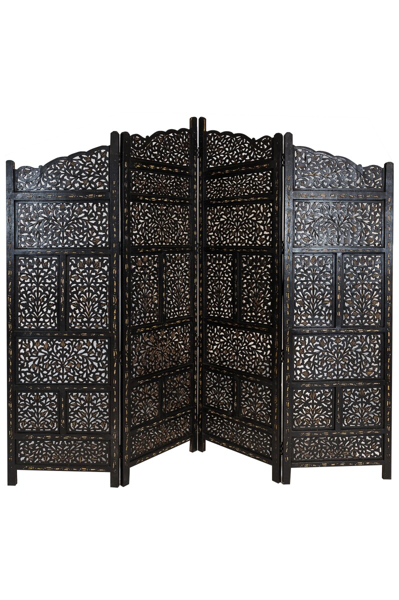 Orientalischer Paravent aus Holz saraswa box