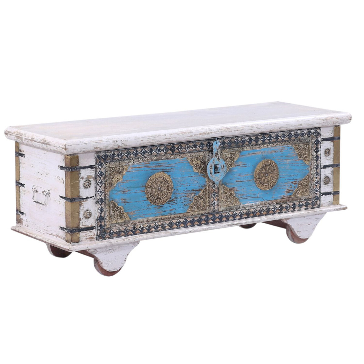 Orientalische Marokkanische Truhe Box Murali - 115cm