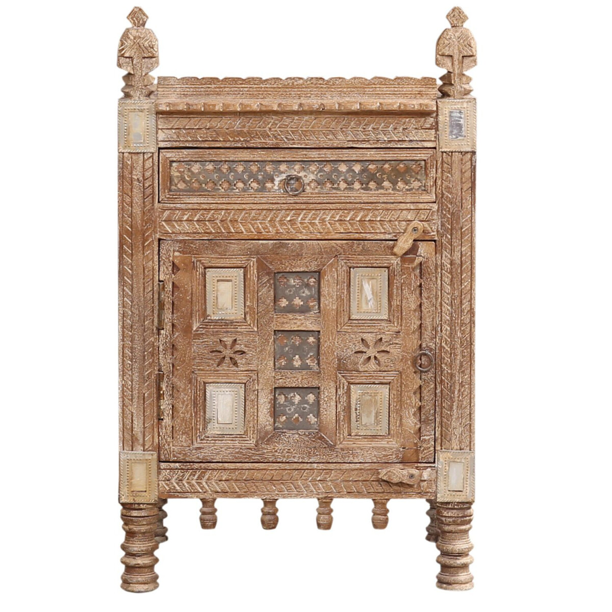Orientalische Vintage Nachttisch Beistel box