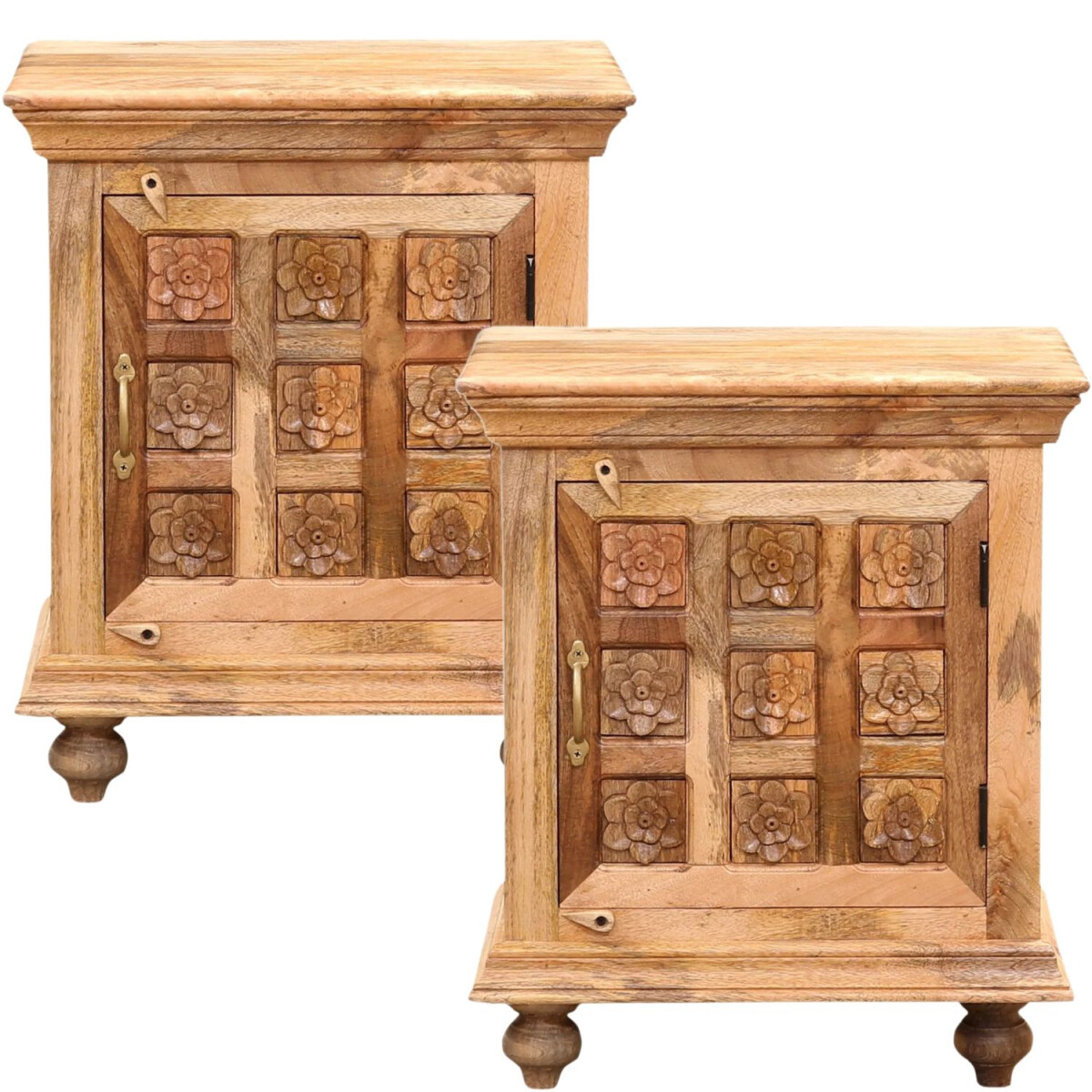 2er Set Skandi Möbel Nachttisch Beistelltisch Nachtschr