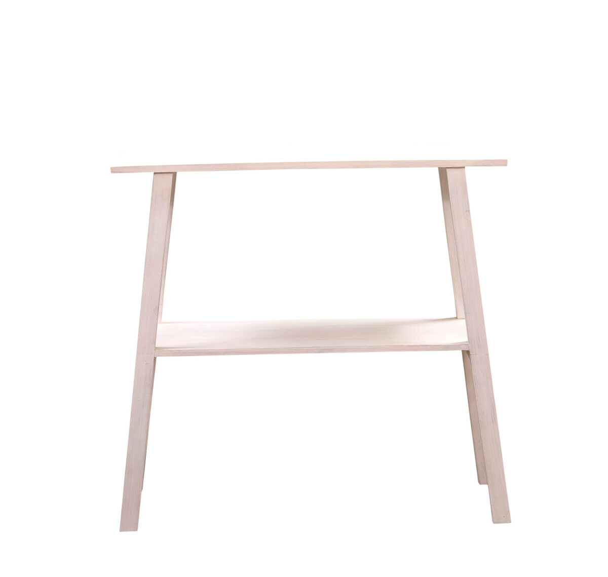 Boho Deko Konsole Anrichte Japandi 90cm Weiß