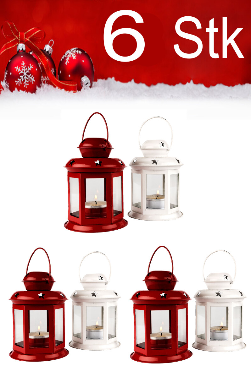 MAADES Weihnachtslaterne Windlicht Later box