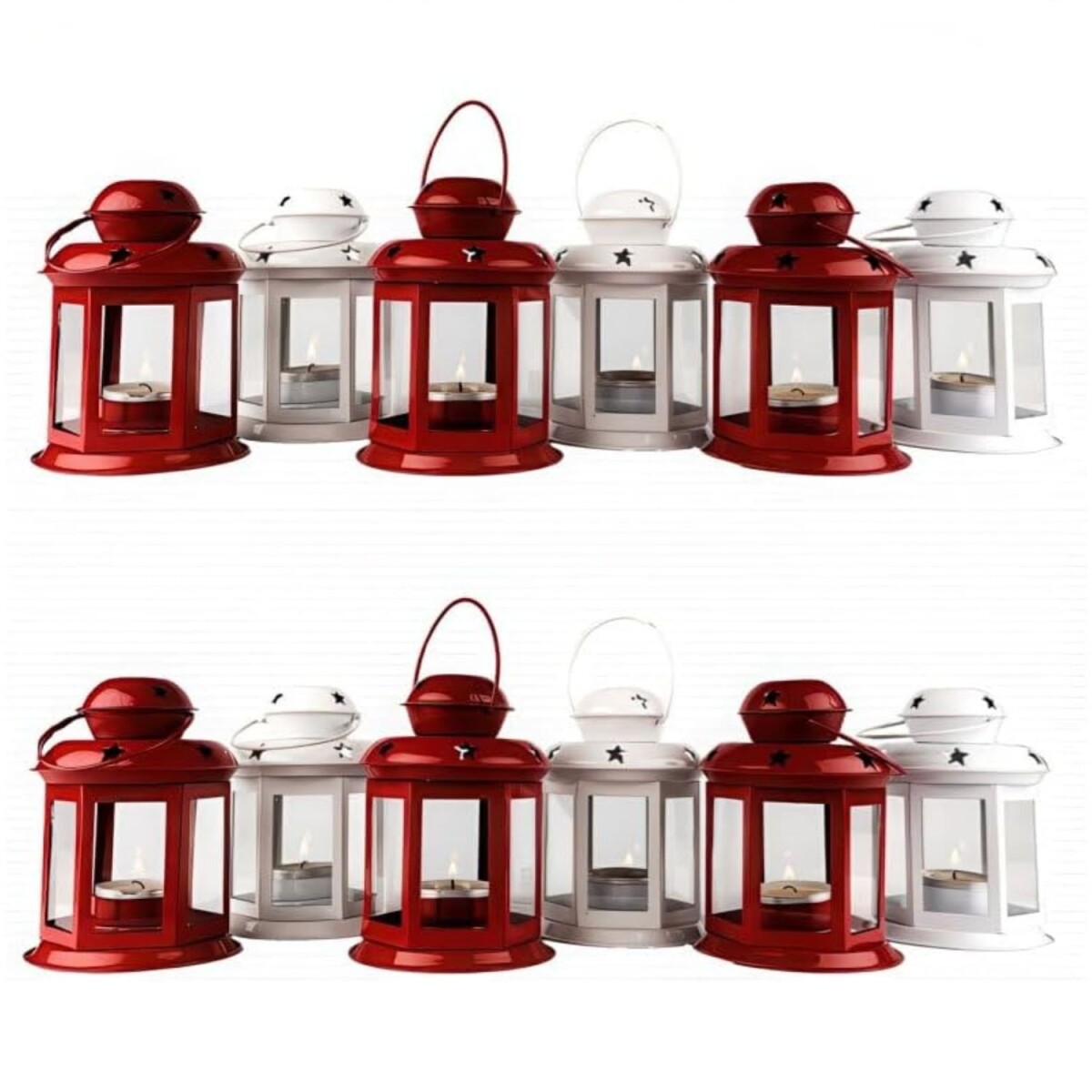 MAADES Weihnachtslaterne Windlicht Later box