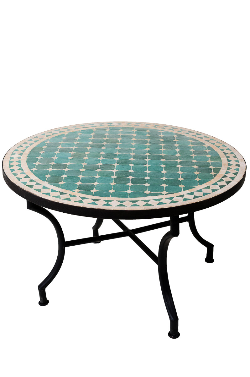Marokkanischer Mosaiktisch Marrakesch Gr box