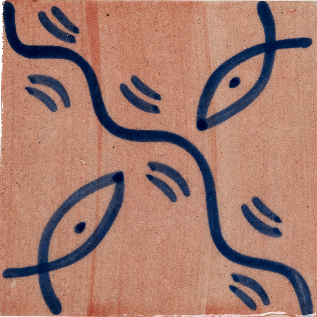 Marokkanische Fliese Gafur - Muster 6 - box