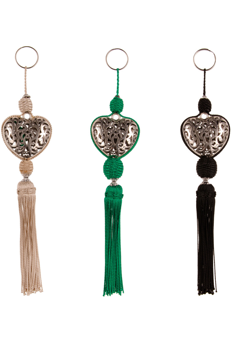 Orientalische Taschen Anhänger Herz-form Kombination 3 