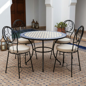 Eisenstuhl Stuhl Terrassa handgeschmiedet | Gartenstuhl...