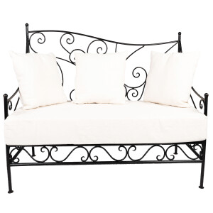 Eisensofa Murcia 120cm Mediterran | Boho Vintage...