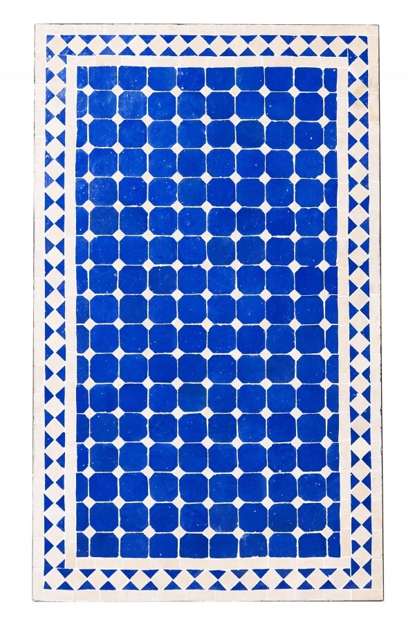 Orientalische Mosaikplatte Marrakesch Bl box