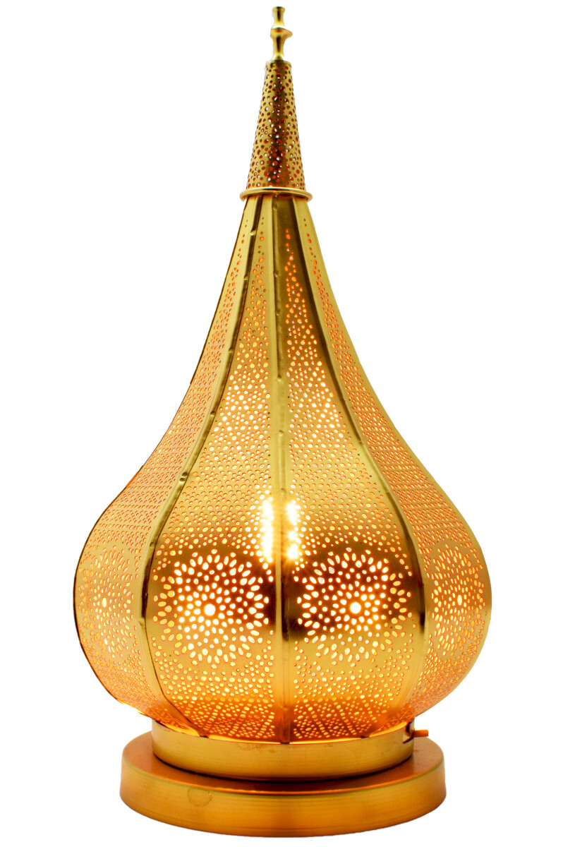 Orientalische Tischlampe Lampe Kais Gold box