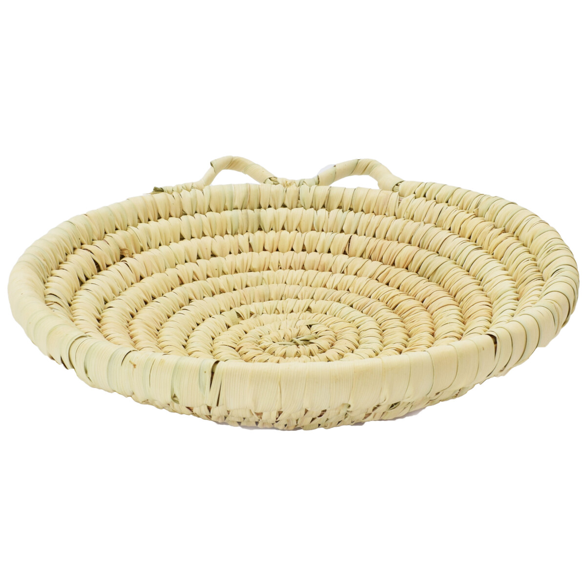 Flache Schale Brotkorb geflochten Natur  box