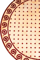 Marokkanischer Mosaiktisch Spirale 100cm 23_2nd