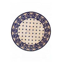 Marokkanischer Mosaiktisch Spirale, 60cm 5_2nd